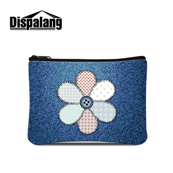 Dispalang creative design coin purse for women jean floral printing small wallet for girls ladies portable change cash case bags
Dispalang creative design coin purse for women jean floral printing small wallet for girls ladies portable change cash case bags