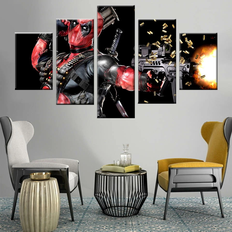 HD Print Nordic Poster 5 Panel Canvas Painting Movie American Superhero Batman Home Decoration Wall Art
HD Print Nordic Poster 5 Panel Canvas Painting Movie American Superhero Batman Home Decoration Wall Art