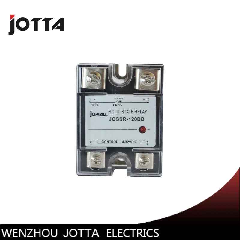 SSR -120DD DC control DC SSR white shell Single phase Solid state relay 120A input 3-32V DC output 5~60V DC
SSR -120DD DC control DC SSR white shell Single phase Solid state relay 120A input 3-32V DC output 5~60V DC