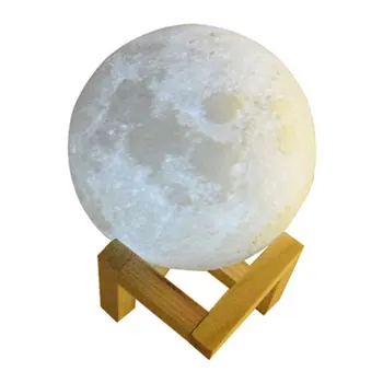 Night Light 3D Printing Moon Lamp Lunar Night Light Touch Control Brightness Home Craft Decorations Gift Mini Ornament
Night Light 3D Printing Moon Lamp Lunar Night Light Touch Control Brightness Home Craft Decorations Gift Mini Ornament