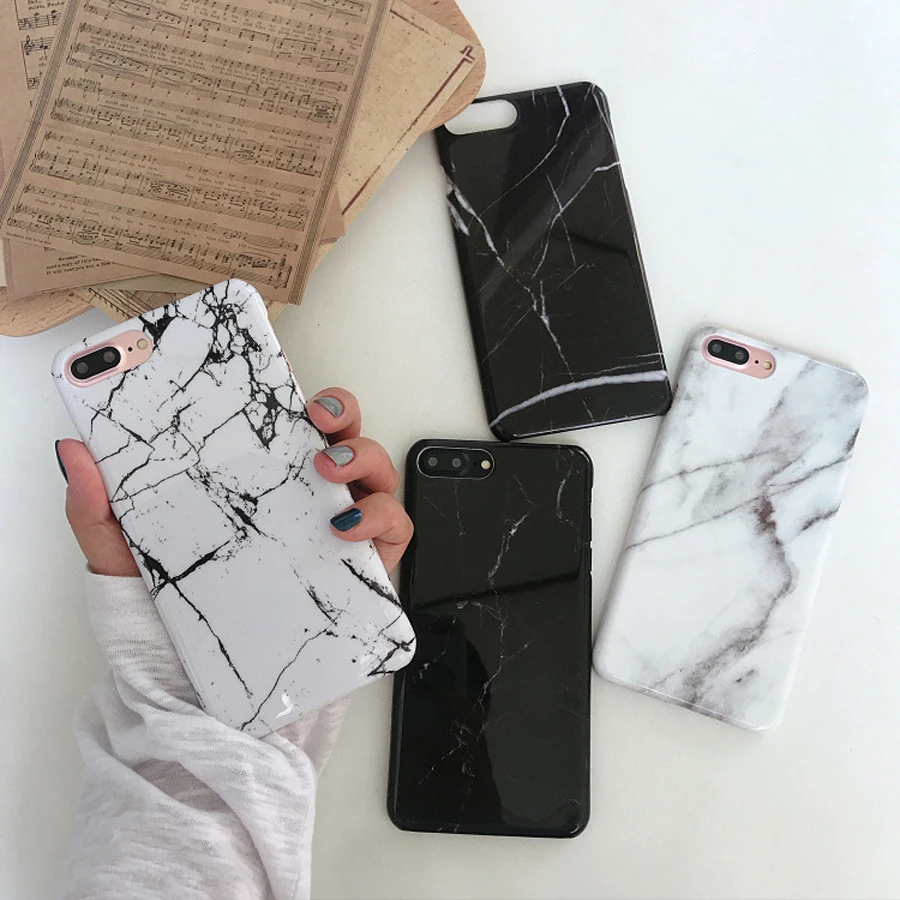 Fashion Brand Marble Phone Case For iphone X Xs Max Xr Case For iphone 6 S 7 6Plus 6S 7Plus 8 8Plus Hard Cover Black White Coque
Fashion Brand Marble Phone Case For iphone X Xs Max Xr Case For iphone 6 S 7 6Plus 6S 7Plus 8 8Plus Hard Cover Black White Coque