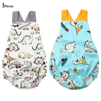 Newborn Infant Toddler Kids Baby Boy Girls Clothes 2019 New Dinosaur Sleeveless Backless Romper Overalls Jumpsuit Outfits
Newborn Infant Toddler Kids Baby Boy Girls Clothes 2019 New Dinosaur Sleeveless Backless Romper Overalls Jumpsuit Outfits