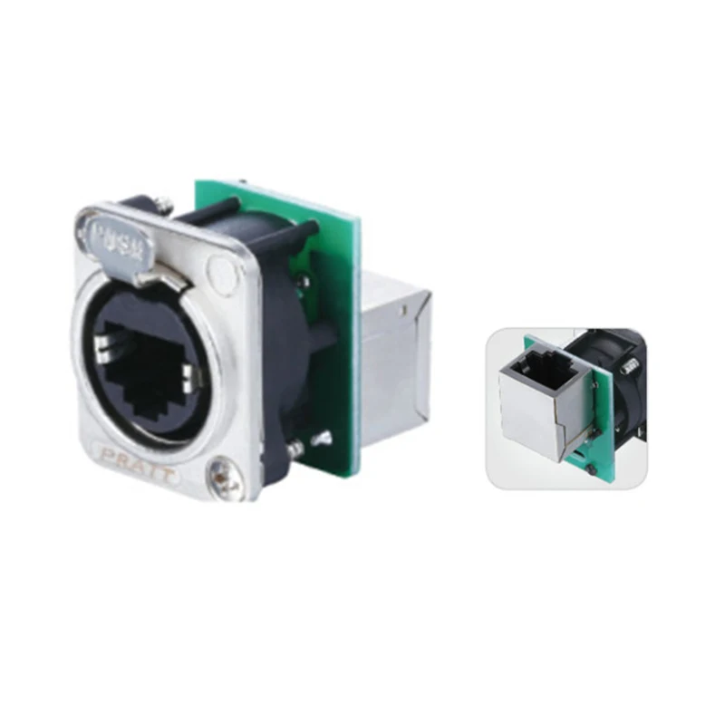 10Pcs/Lot NE8FDP-R EtherCON Chassis Connectors Ethercon RJ45 Feedthru D-Series Panel Mount Jack Chassis Panel Mount Connector
10Pcs/Lot NE8FDP-R EtherCON Chassis Connectors Ethercon RJ45 Feedthru D-Series Panel Mount Jack Chassis Panel Mount Connector