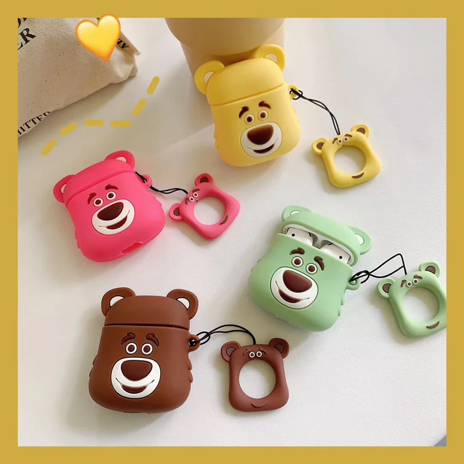Animal Earphone Case for AirPods Case Silicone Cute Colorful Bear Protective Cover for Apple Air Pods 2 Headphone Earbuds Case
Animal Earphone Case for AirPods Case Silicone Cute Colorful Bear Protective Cover for Apple Air Pods 2 Headphone Earbuds Case