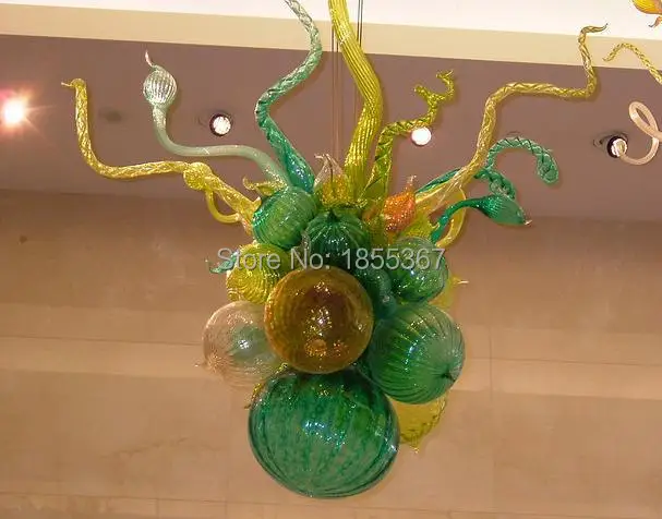 Free Shipping Fancy Villa New Ceiling Light Chihuly Style Led House Deco