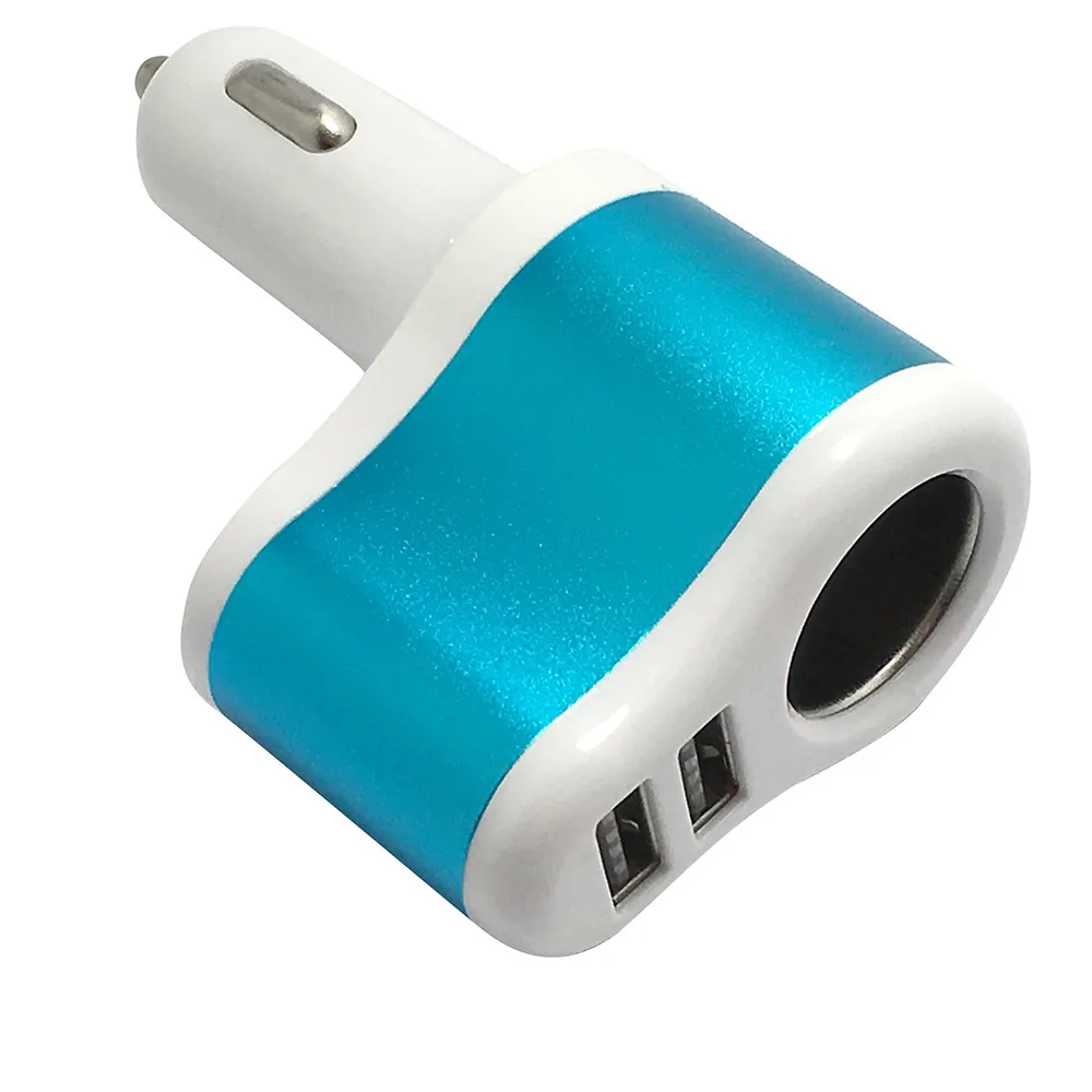 1PC Universal Dual 2-Port Metal Car Charger Lighter Socket Splitter Charger Power Adapter Car Accessories Free Shipping #YL6
1PC Universal Dual 2-Port Metal Car Charger Lighter Socket Splitter Charger Power Adapter Car Accessories Free Shipping #YL6