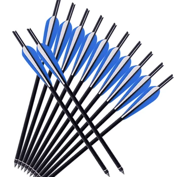 12pcs / lot blue vanes Aluminum Shaft Arrow Crossbow Bolt Arrow 20 inches arrows for crossbow, Aluminum arrow
12pcs / lot blue vanes Aluminum Shaft Arrow Crossbow Bolt Arrow 20 inches arrows for crossbow, Aluminum arrow
