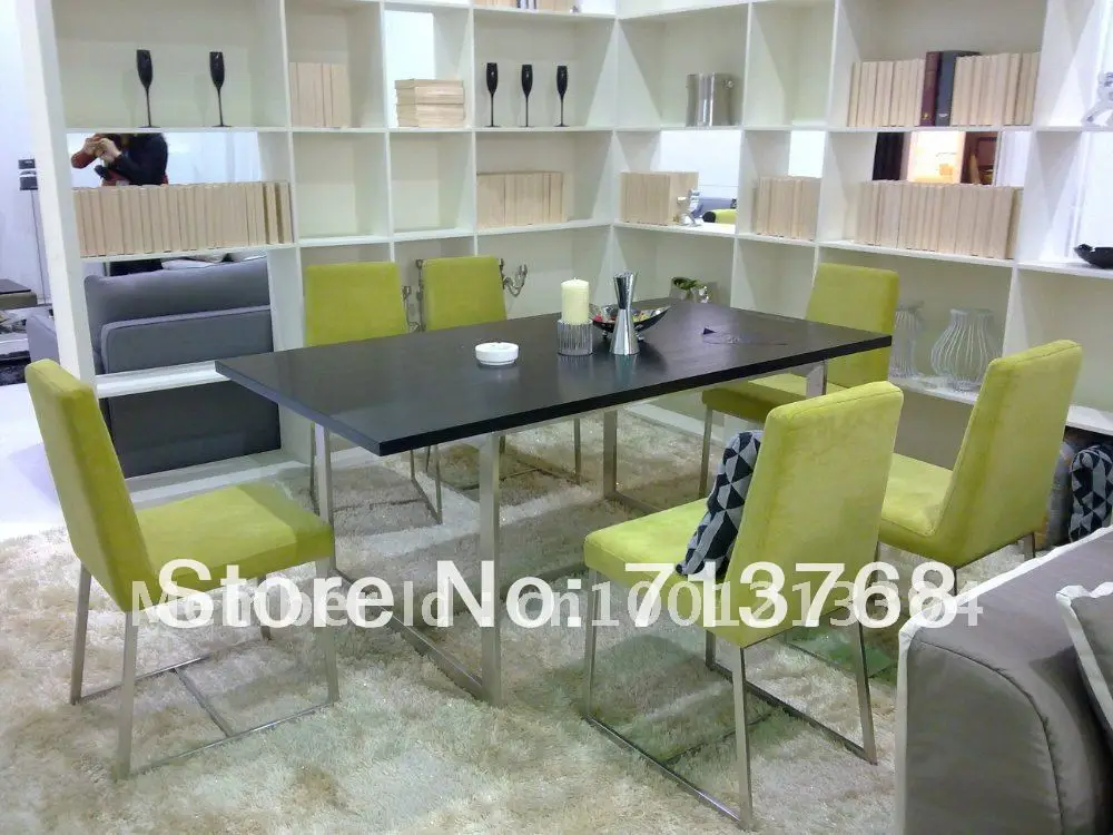 Современные наборы обеденного стола с 6 стульями MCNO002|dining room table set|dining setsmodern dining set