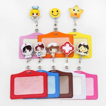 ANKUCOO Cartoon Retractable Pull Badge Reel ID Lanyard Name Tag Card Badge Holder Reels Doctor Nurse Supplies Funny Style Card
ANKUCOO Cartoon Retractable Pull Badge Reel ID Lanyard Name Tag Card Badge Holder Reels Doctor Nurse Supplies Funny Style Card