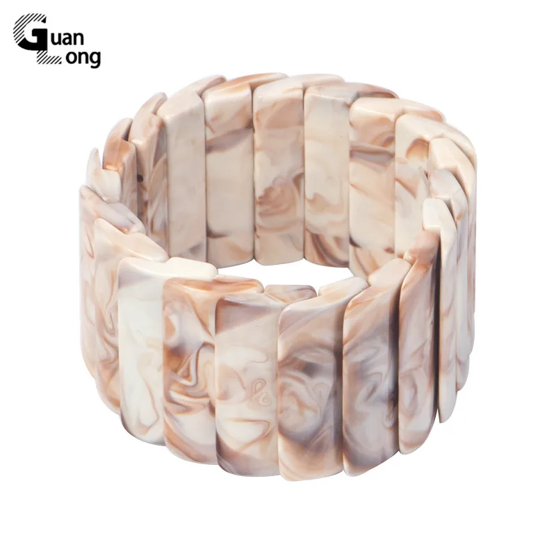Classic Charm Acrylic Resin Wide Adjustable Bracelets Bangles for Women Fashion Jewelry Party Stretch Lucky Bracelets for Girls
Classic Charm Acrylic Resin Wide Adjustable Bracelets Bangles for Women Fashion Jewelry Party Stretch Lucky Bracelets for Girls