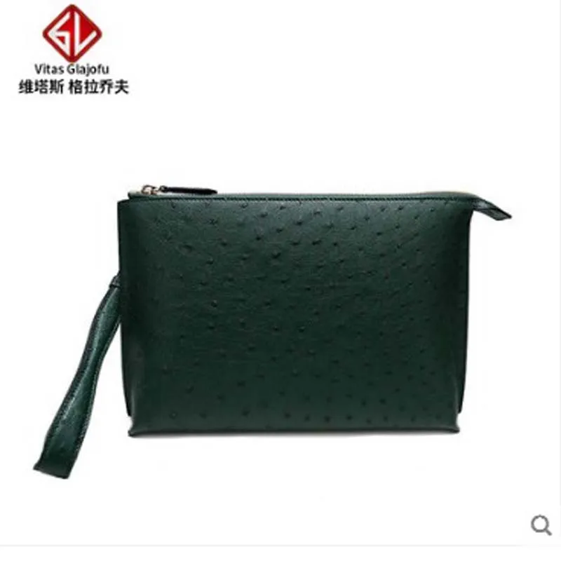 weitasi Ostrich skin lady hand bag leisure envelope bag without stitching manufacturers direct sales
weitasi Ostrich skin lady hand bag leisure envelope bag without stitching manufacturers direct sales