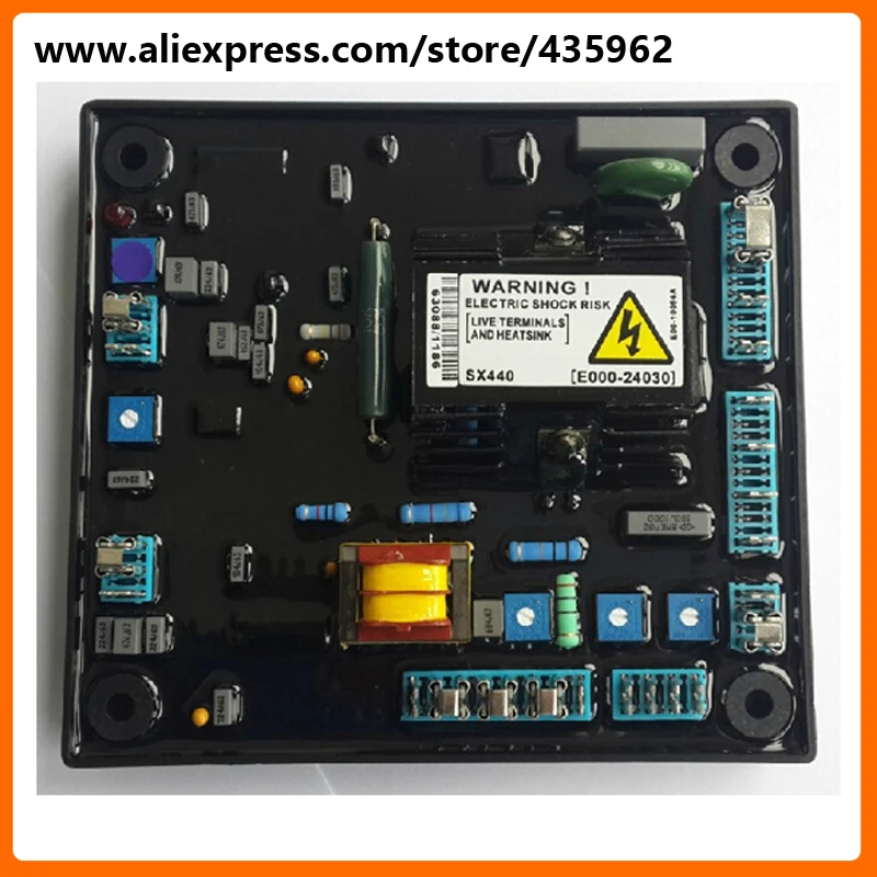 SX440 Genset Spare Parts Alternator AVR high quality automatic voltage regulator for Stamford generator
SX440 Genset Spare Parts Alternator AVR high quality automatic voltage regulator for Stamford generator