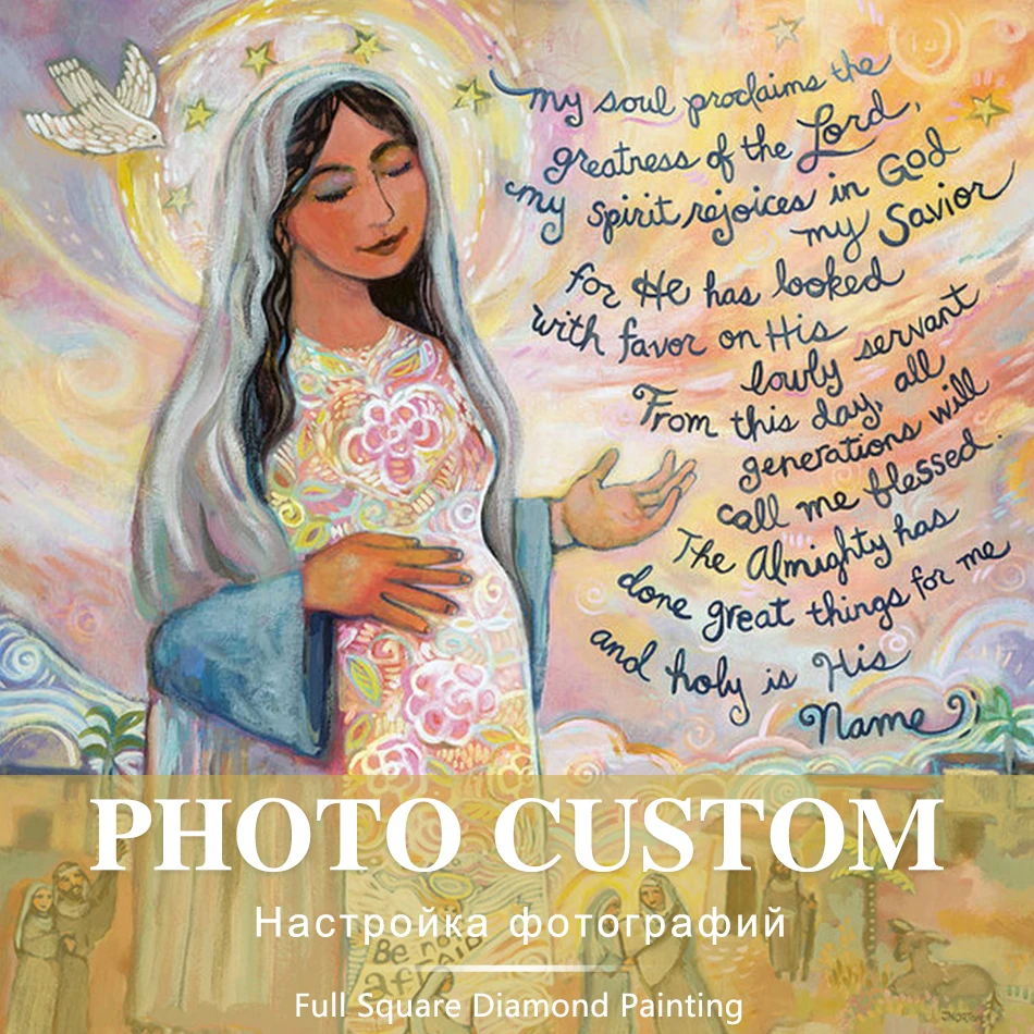 Custom Photo! Religions Full Square/Round Drill 5D DIY Diamond Painting Personal Custom Cross Stitch 3D Mosaic Embroidery Decor 
Custom Photo! Religions Full Square/Round Drill 5D DIY Diamond Painting Personal Custom Cross Stitch 3D Mosaic Embroidery Decor
