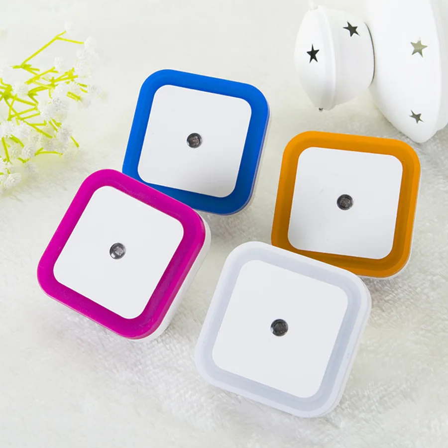 EU/US plug-in Light sensor Mini led night lamp AC100-240V Bedside light Baby Children Gift for Bedrom Stairs Corridor
EU/US plug-in Light sensor Mini led night lamp AC100-240V Bedside light Baby Children Gift for Bedrom Stairs Corridor