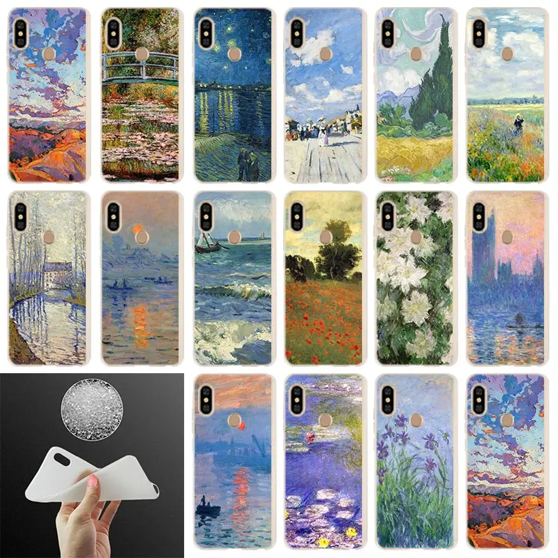 Fashion Soft Cover Phone Case For Xiaomi Redmi Note 7 6 5 4x redmi 7 6pro 6a s2 5a 4a 4x 5plus 7A Claude Monet Classic
Fashion Soft Cover Phone Case For Xiaomi Redmi Note 7 6 5 4x redmi 7 6pro 6a s2 5a 4a 4x 5plus 7A Claude Monet Classic