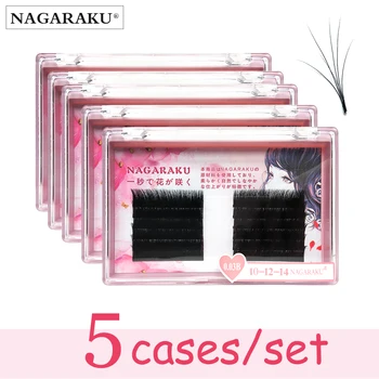 5case/ set NAGARAKU Eyelash Extensions Auto fans eyelash Easy fan bloom 0.03mm Mixed Length Faux Mink Eyelash Russian volume
5case/ set NAGARAKU Eyelash Extensions Auto fans eyelash Easy fan bloom 0.03mm Mixed Length Faux Mink Eyelash Russian volume