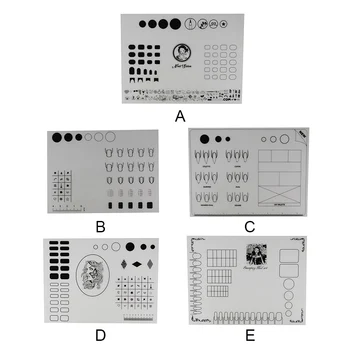 New Professional Clear Silicone Stamping Decals Nail Art Plate Color Pat Washable Mat Table Transfer Tools 1PC
New Professional Clear Silicone Stamping Decals Nail Art Plate Color Pat Washable Mat Table Transfer Tools 1PC