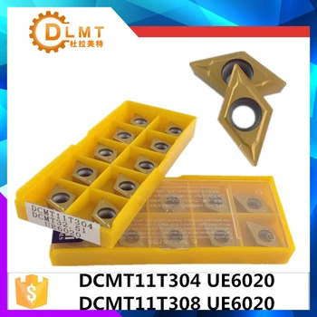 20pcs DCMT11T308 UE6020 DCMT11T304 UE6020 Internal Turning Tools Carbide inserts Cutting Tool CNC Tools Lathe tools Lathe cutter
20pcs DCMT11T308 UE6020 DCMT11T304 UE6020 Internal Turning Tools Carbide inserts Cutting Tool CNC Tools Lathe tools Lathe cutter