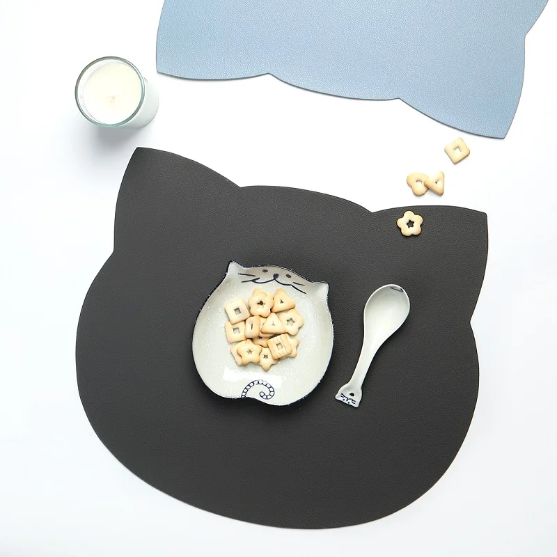 Amimal shape Chic PU Leather Tableware Pad Waterproof Heat Insulation Non-Slip Placemat Soft Khaki Washable Bowl Coaster
Amimal shape Chic PU Leather Tableware Pad Waterproof Heat Insulation Non-Slip Placemat Soft Khaki Washable Bowl Coaster