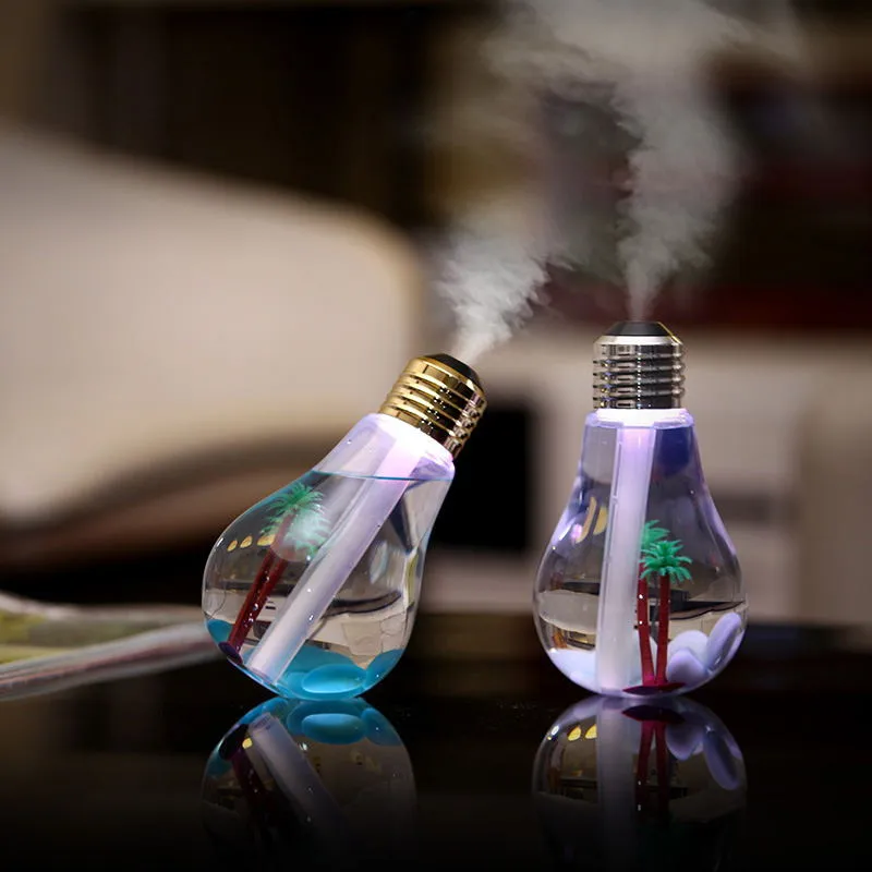 Light Bulb Humidificador Car Mini Air Humidifier USB LED Lights Add Water Oil Diffuser Business Gift For Office Bedroom DP-001
Light Bulb Humidificador Car Mini Air Humidifier USB LED Lights Add Water Oil Diffuser Business Gift For Office Bedroom DP-001