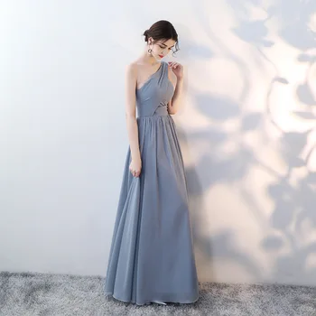 Gray-blue Bridesmaid Dress Long Chiffon Party Prom Dresses Vestido De Festa De Casamento Dama De Honra bridesmaid dress S-4XL
Gray-blue Bridesmaid Dress Long Chiffon Party Prom Dresses Vestido De Festa De Casamento Dama De Honra bridesmaid dress S-4XL