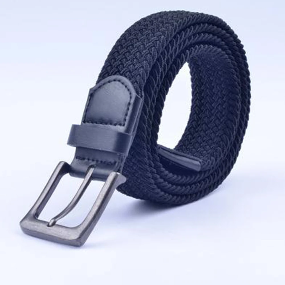 Fashion men's canvas Blue Stretch Waist Belt Braided Belt Extent Warm Metal Stretch Belt For Men non-porous pin buckle casual
Fashion men's canvas Blue Stretch Waist Belt Braided Belt Extent Warm Metal Stretch Belt For Men non-porous pin buckle casual