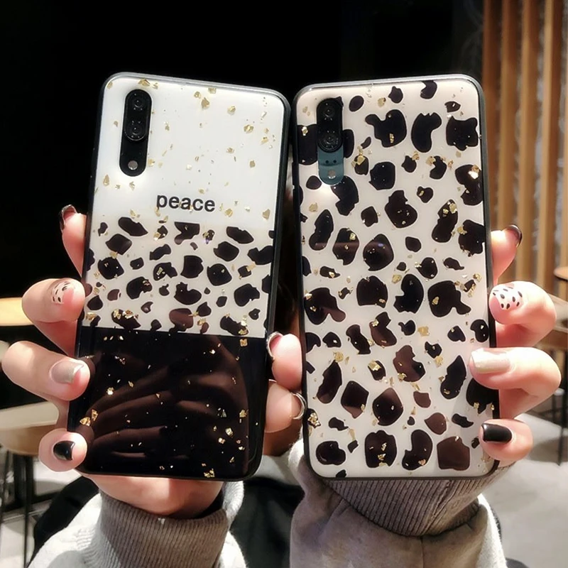 Leopard grain glitter Cases For Huawei P30 P20 P10 Mate 10 20 Pro Lite Nova 2lite 3 3i 4 5i 5Pro Honor 7A 7X 8X 9 10Lite 20 Pro
Leopard grain glitter Cases For Huawei P30 P20 P10 Mate 10 20 Pro Lite Nova 2lite 3 3i 4 5i 5Pro Honor 7A 7X 8X 9 10Lite 20 Pro