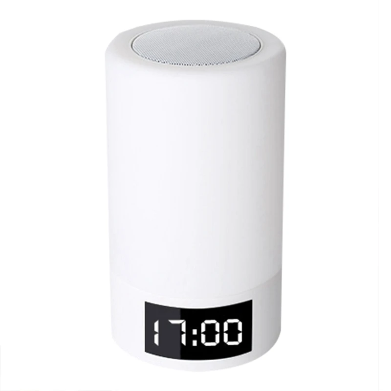 Multi-Function Led Light Alarm Clock Wireless Bluetooth Speaker Contact Sensor Led Bedside Lamp Colorful Color Smart Atmospher 
Multi-Function Led Light Alarm Clock Wireless Bluetooth Speaker Contact Sensor Led Bedside Lamp Colorful Color Smart Atmospher