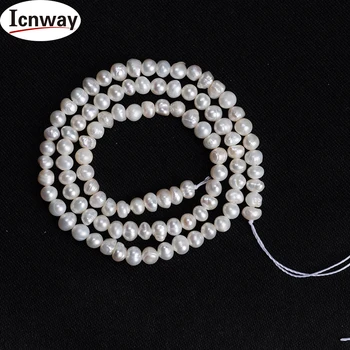 Natural A irregular white Freshwater Pearl 3-4mm 15inches DIY necklace bracelet earring FreeShipping Wholesale
Natural A irregular white Freshwater Pearl 3-4mm 15inches DIY necklace bracelet earring FreeShipping Wholesale