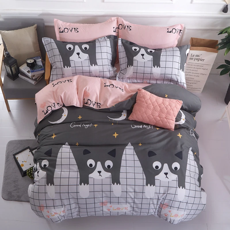 Cat Printed Bedlinen Duvet Cover Set Home Decoration 3/4 Pieces Twin Full Queen King for Girls Women
Cat Printed Bedlinen Duvet Cover Set Home Decoration 3/4 Pieces Twin Full Queen King for Girls Women