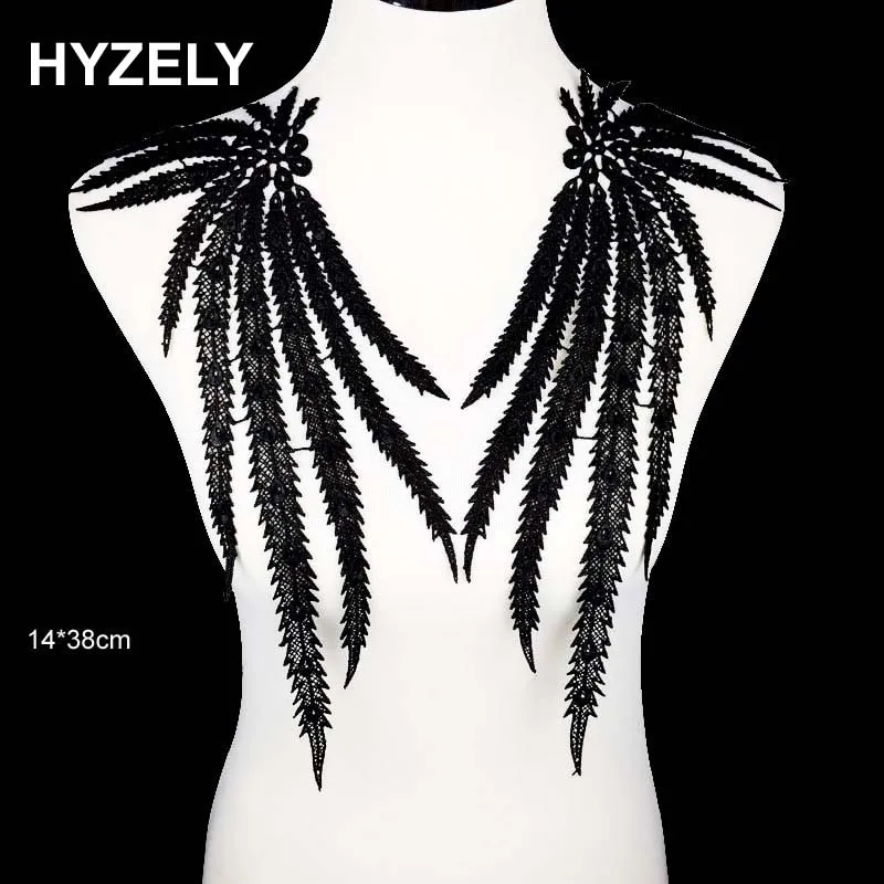 2Pcs/Set Black White leaf Embroidery Collar Venise Lace Flowers Neckline Applique Trim Lace fabric sewing supplies BW072
2Pcs/Set Black White leaf Embroidery Collar Venise Lace Flowers Neckline Applique Trim Lace fabric sewing supplies BW072
