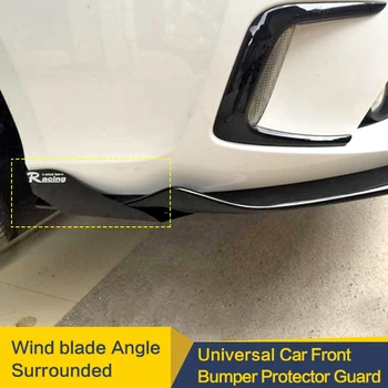 Universal Car Spoiler Canards Fit Front Bumper Lip Splitter Fin Air Knife Auto Body Kit Wind Blade Angle Surrounded Wind Knife
Universal Car Spoiler Canards Fit Front Bumper Lip Splitter Fin Air Knife Auto Body Kit Wind Blade Angle Surrounded Wind Knife