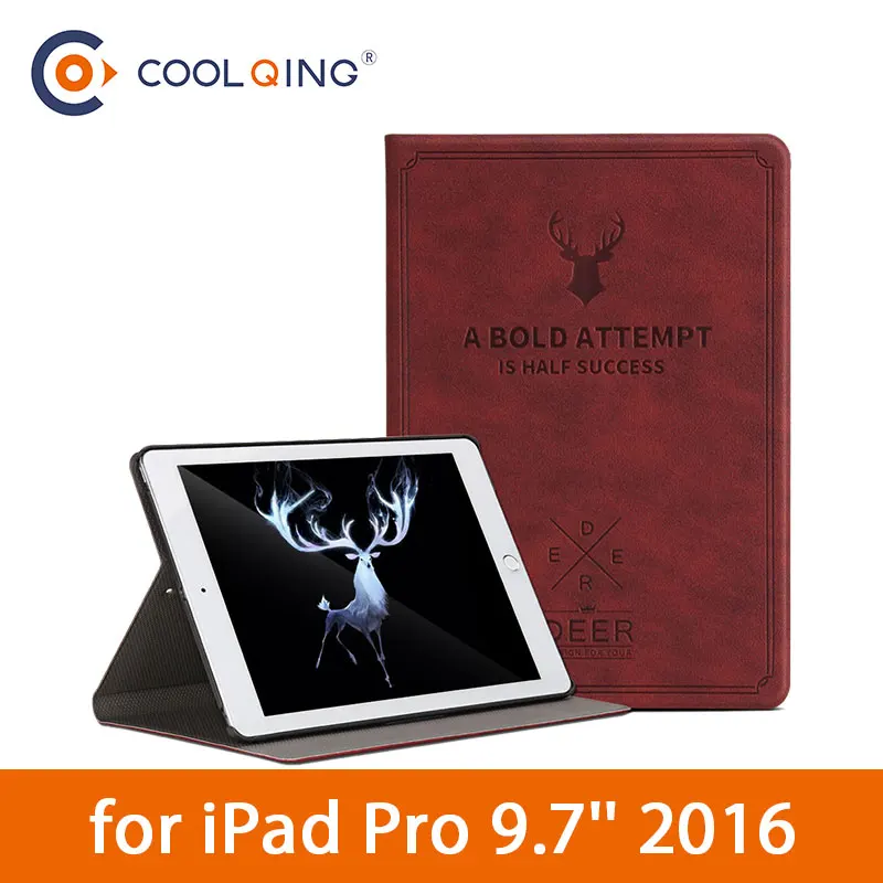 Deerskin Grain Tablets Case For iPad Pro 9.7 2016 PU Leather Protective Cover Fashion Pattern Smart Case For iPad Pro Case 9.7''
Deerskin Grain Tablets Case For iPad Pro 9.7 2016 PU Leather Protective Cover Fashion Pattern Smart Case For iPad Pro Case 9.7''