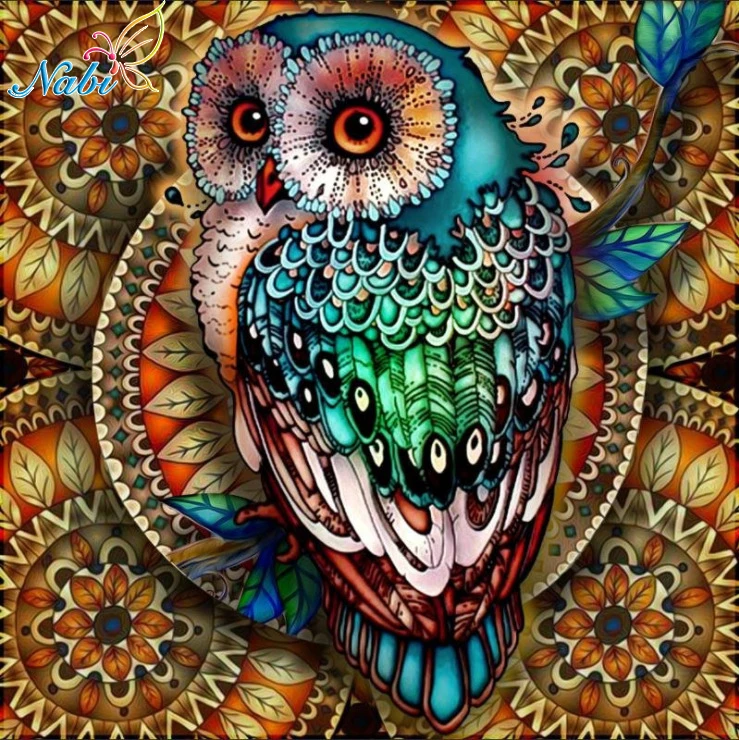 Nabi Diamond Painting Full Square Owl 5D DIY Diamond Embroidery Mosaic Picture Of Rhinestone Animal Christmas Decoration Home
Nabi Diamond Painting Full Square Owl 5D DIY Diamond Embroidery Mosaic Picture Of Rhinestone Animal Christmas Decoration Home