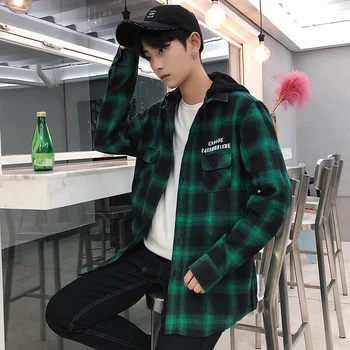 Spring New Pattern Lattice Long Sleeve Men And Women Student The Wind In HongKong Time Can Shirk Responsibility hoodies fashion
Spring New Pattern Lattice Long Sleeve Men And Women Student The Wind In HongKong Time Can Shirk Responsibility hoodies fashion