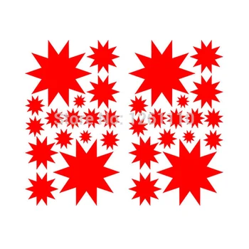 10cm to 2cm 32 Star Starburst Bedroom Wall Decals Vinyl Stickers For SUV Car Window Bumper Laptop Locker Glass 13 Colors
10cm to 2cm 32 Star Starburst Bedroom Wall Decals Vinyl Stickers For SUV Car Window Bumper Laptop Locker Glass 13 Colors