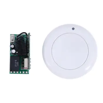315MHz 433MHz DC 5V Micro Remote Control Switch Mini Small Receiver LED Power ON with Wall Round Transmitter
315MHz 433MHz DC 5V Micro Remote Control Switch Mini Small Receiver LED Power ON with Wall Round Transmitter