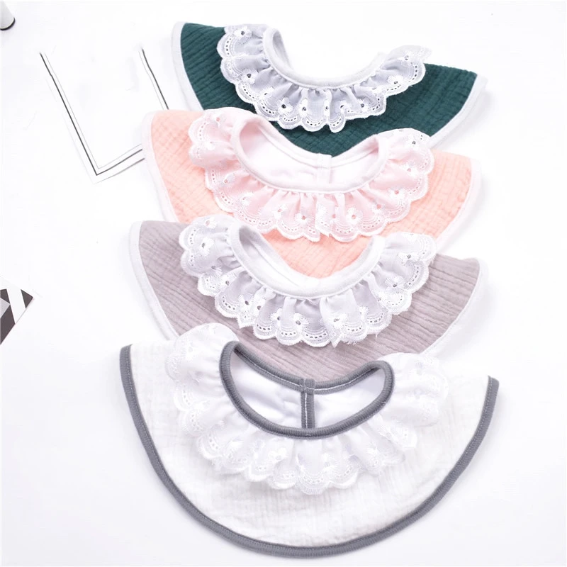 Baby Girls Lace Bibs Bandana Lovely Cute Cotton Infant Kids Dinner Feeding Waterproof Bibs Saliva Towels
Baby Girls Lace Bibs Bandana Lovely Cute Cotton Infant Kids Dinner Feeding Waterproof Bibs Saliva Towels