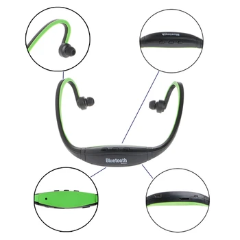Bluetooth Headset Sports Music Headphone TF Slot FM Radio Driving Running
Bluetooth Headset Sports Music Headphone TF Slot FM Radio Driving Running