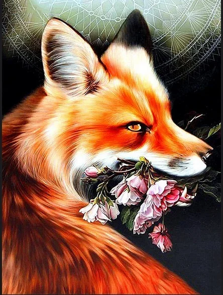 Full circular 5D DIY Diamond Painting A fox with flowers in its mouth Diamond Embroidery Cross Stitch Rhinestone Home decor
Full circular 5D DIY Diamond Painting A fox with flowers in its mouth Diamond Embroidery Cross Stitch Rhinestone Home decor