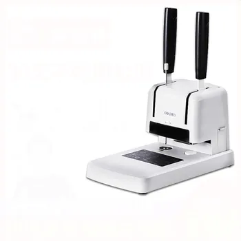 Deli 33669 Document Binding Machine Financial Accounting Hot-melt With Riveting Tube Manual Punching Bookbinding Office Supplies
Deli 33669 Document Binding Machine Financial Accounting Hot-melt With Riveting Tube Manual Punching Bookbinding Office Supplies