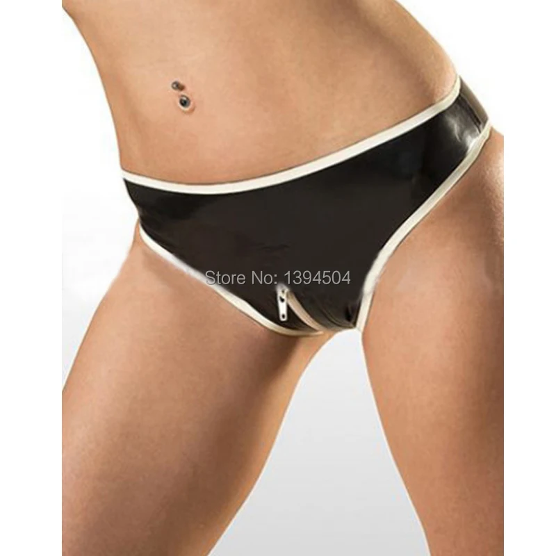 tight white side Women handmade Latex crotch zipper Lingerie waist purfle shorts Underwear customize size color Fetish costume
tight white side Women handmade Latex crotch zipper Lingerie waist purfle shorts Underwear customize size color Fetish costume