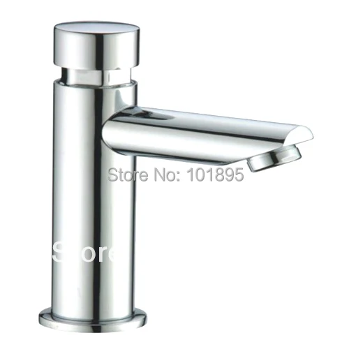 X10046 - Luxury Deck Mounted Brass Delay Tap Chrome Color Self Closing Water Tap
X10046 - Luxury Deck Mounted Brass Delay Tap Chrome Color Self Closing Water Tap