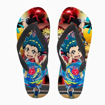 Customized Leisure Men's Flip Flops Beyblade Burst Prints Home Flipflop for Men Brand Flat Slipper Beach Sandals High Quality
Customized Leisure Men's Flip Flops Beyblade Burst Prints Home Flipflop for Men Brand Flat Slipper Beach Sandals High Quality