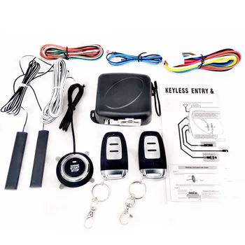 9Pcs Car SUV Switch Keyless Entry Engine Start Alarm System Push Button Remote Smart Starter Stop Auto Entry Anti-theft System
9Pcs Car SUV Switch Keyless Entry Engine Start Alarm System Push Button Remote Smart Starter Stop Auto Entry Anti-theft System
