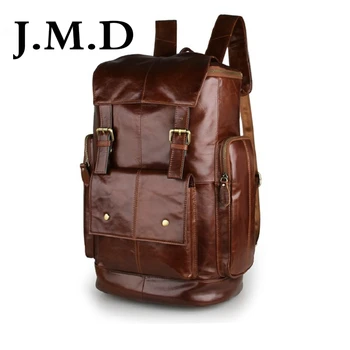J.M.D 2019 New Arrival 100% Classic Leather Travel Bags Cowboy Genuine Leather Men's Trendy PC Backpacks Shoulder Bag 7311
J.M.D 2019 New Arrival 100% Classic Leather Travel Bags Cowboy Genuine Leather Men's Trendy PC Backpacks Shoulder Bag 7311