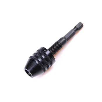 1PCS 1/4" Hex Shank Drill Bits Black Keyless Drill Chuck Screwdriver Impact Driver Adaptor 0.3-6.5mm Diameter Power Tools
1PCS 1/4" Hex Shank Drill Bits Black Keyless Drill Chuck Screwdriver Impact Driver Adaptor 0.3-6.5mm Diameter Power Tools