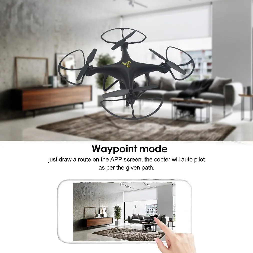 LH-X25GWF Mini Wifi Control Distance GPS FPV 4-Axis RC Drone with 720P HD Camera LED Light One Key Return 2/3 Batteries
LH-X25GWF Mini Wifi Control Distance GPS FPV 4-Axis RC Drone with 720P HD Camera LED Light One Key Return 2/3 Batteries