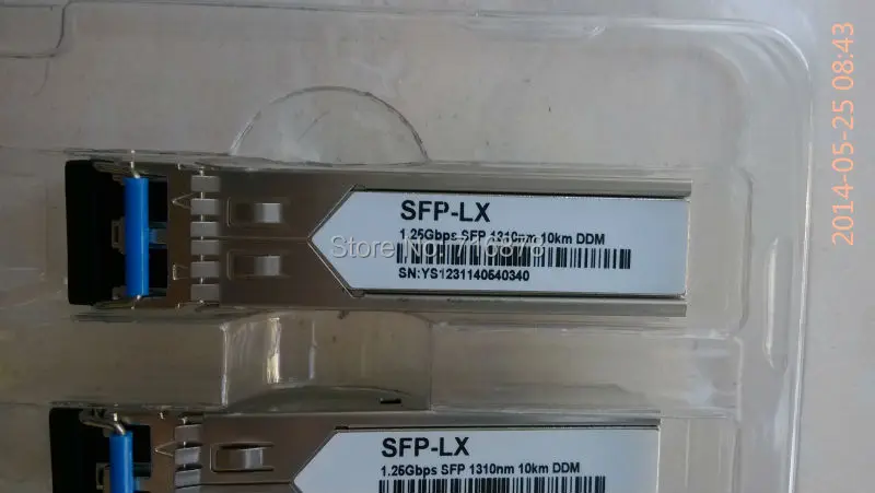 SFP-1.25G-10KM,LC connector 1000BASE-LX/LH transceiver,1310nm,10KM with DDM,3 years warranty
SFP-1.25G-10KM,LC connector 1000BASE-LX/LH transceiver,1310nm,10KM with DDM,3 years warranty