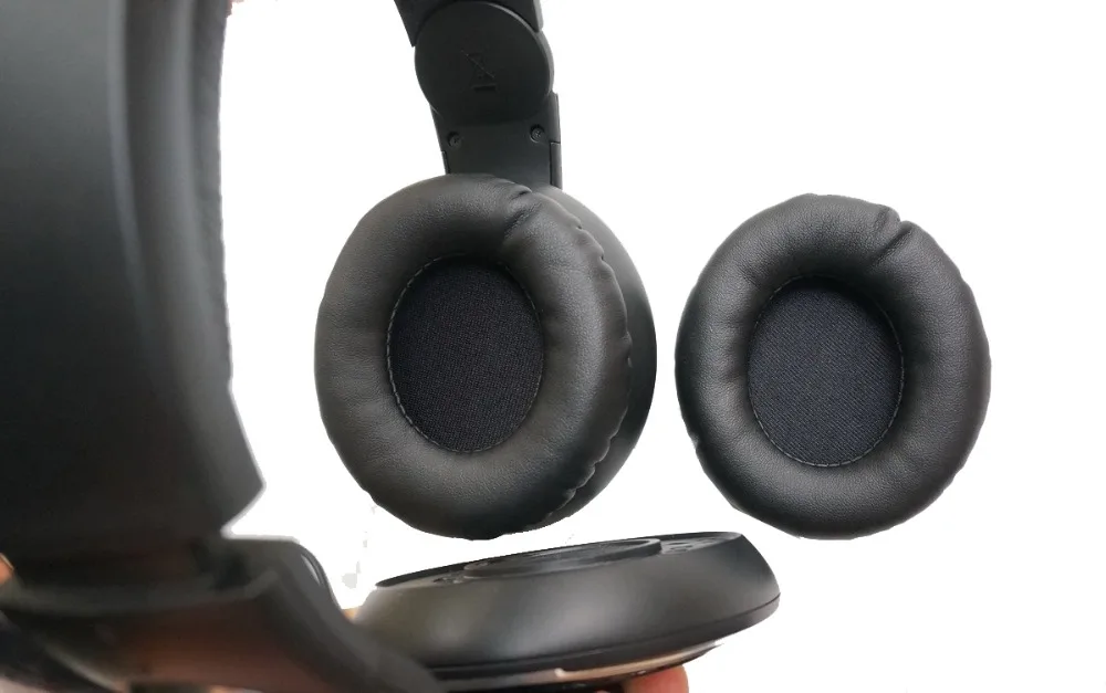 Almohadillas de Piel para Auriculares Yamaha RH5MA Negro Orejeras
